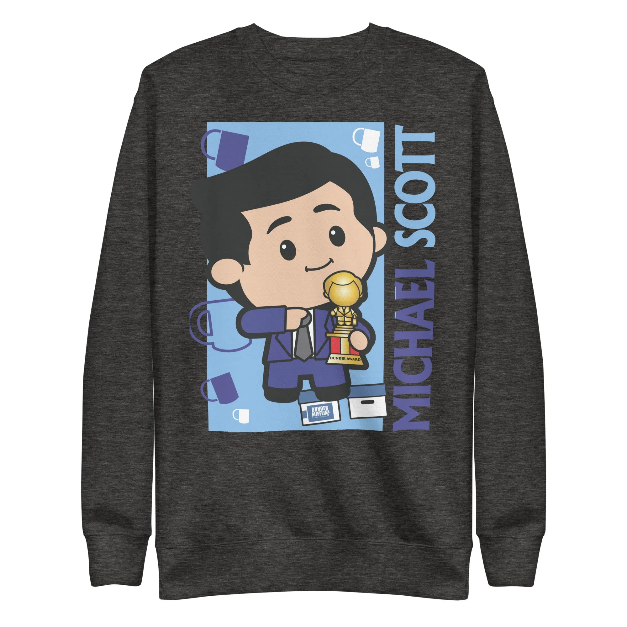 Cartoon Michael Scott - Unisex Premium Sweatshirt