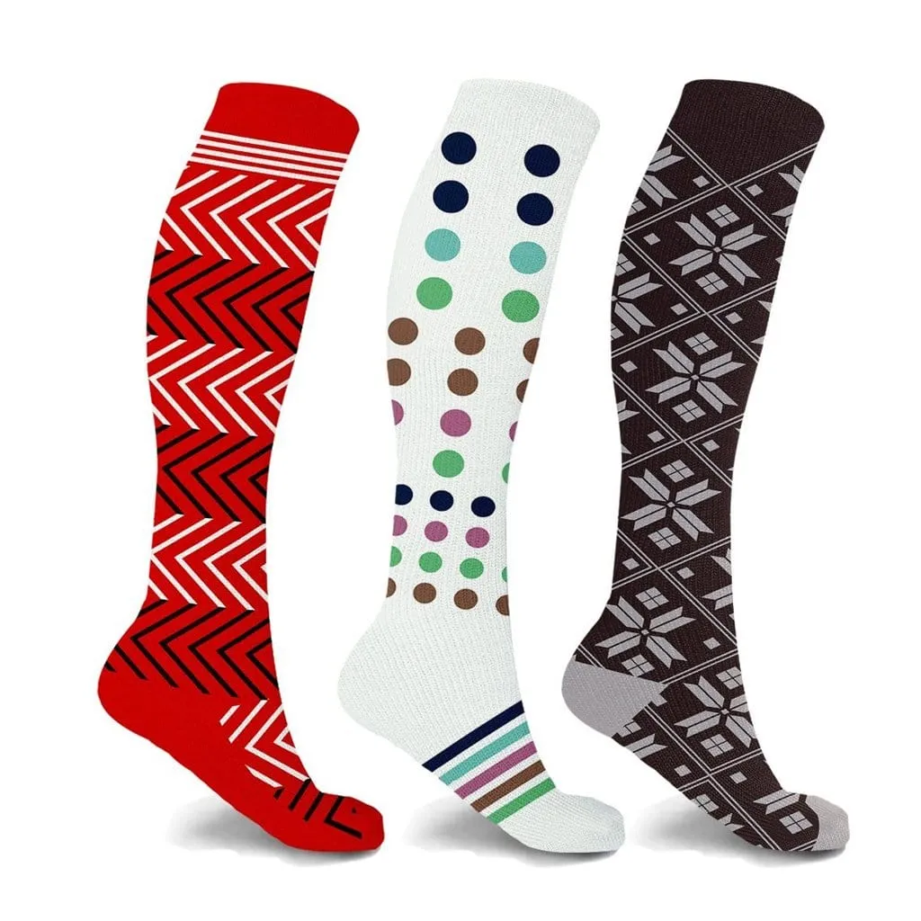 Cascada Compression Socks (3-Pairs)