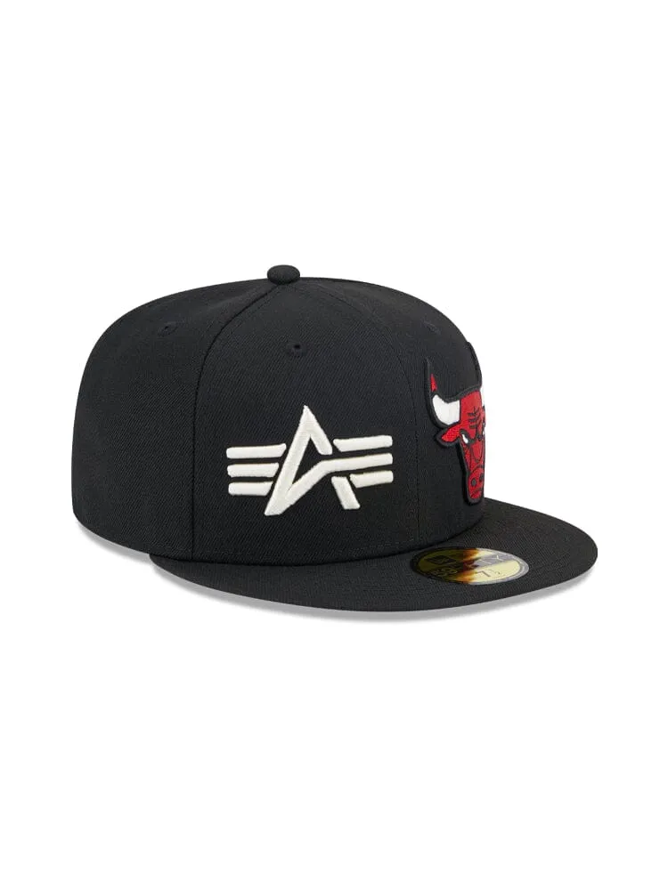 CHICAGO BULLS X ALPHA X NEW ERA 59FIFTY FITTED CAP