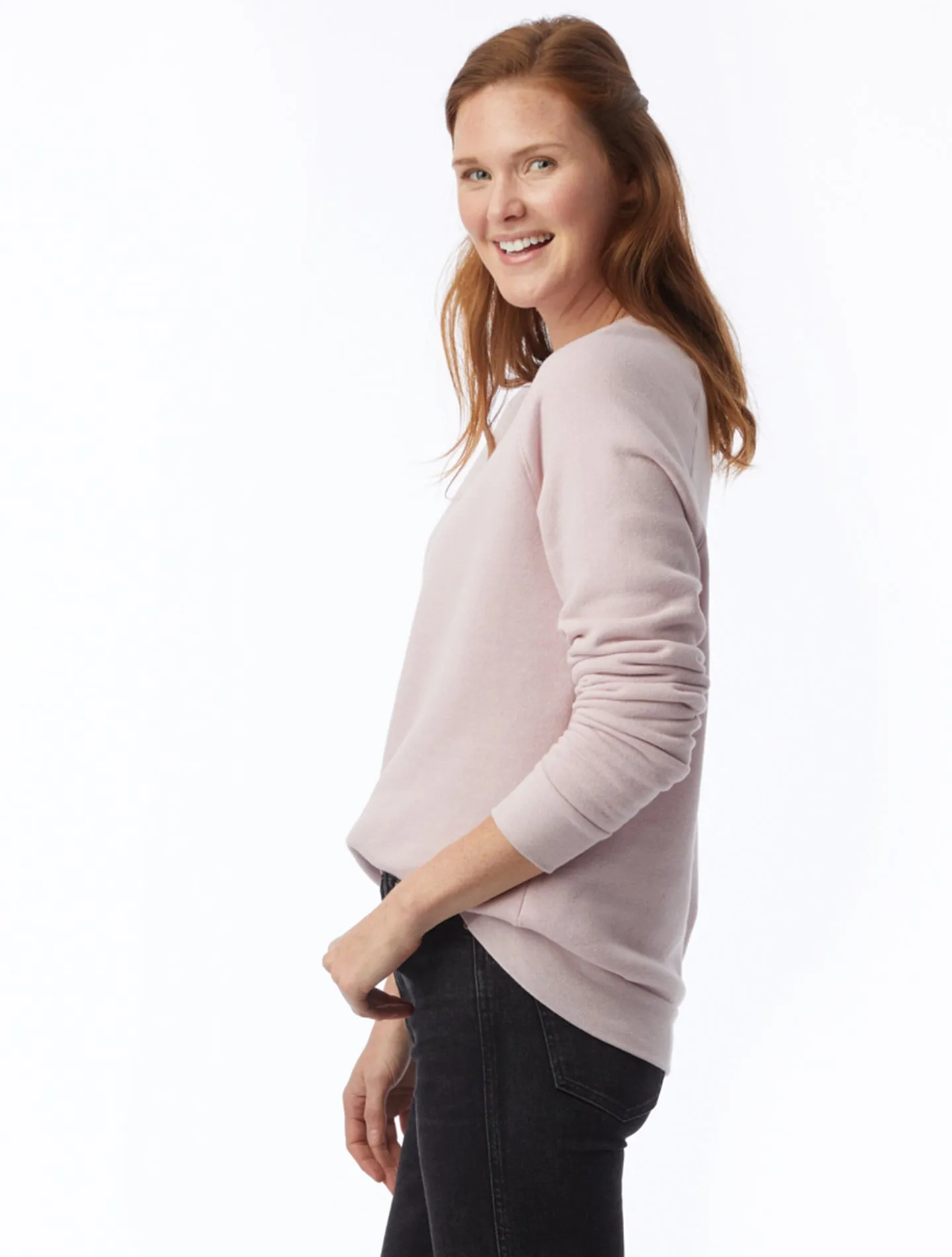 CHOOSE JOY Unisex Pullover - Pale Pink