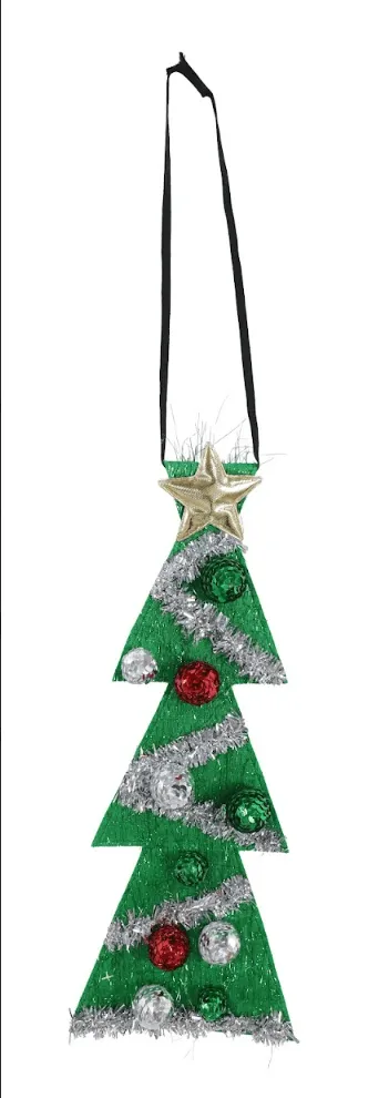 Christmas Tree Tie with Baubles 2 Asst