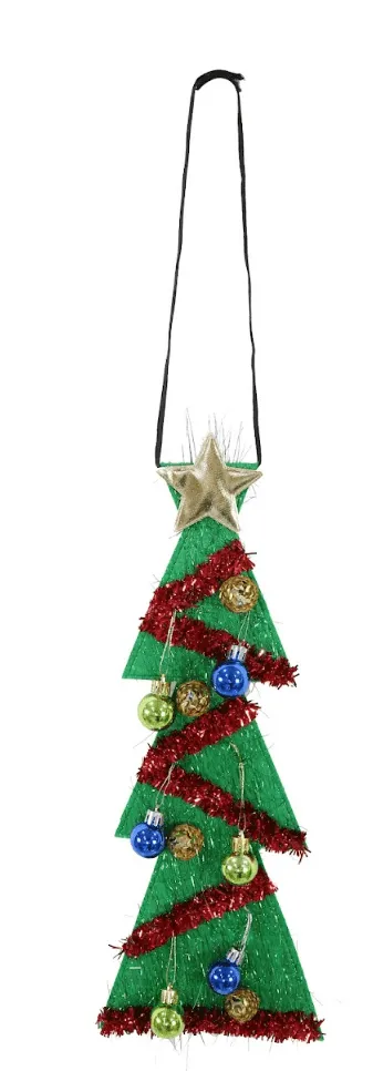 Christmas Tree Tie with Baubles 2 Asst