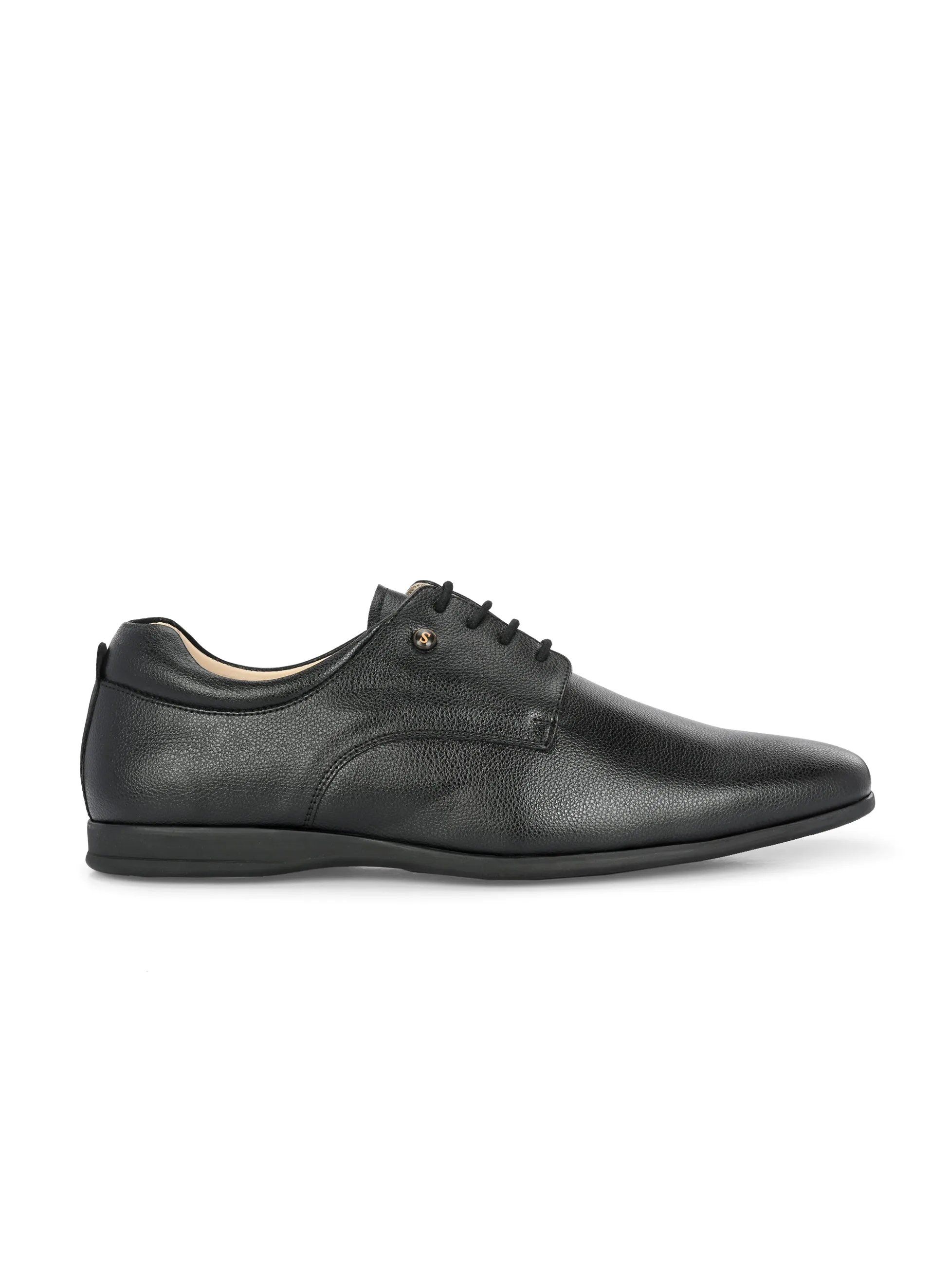 Cider Black Oxford Shoes