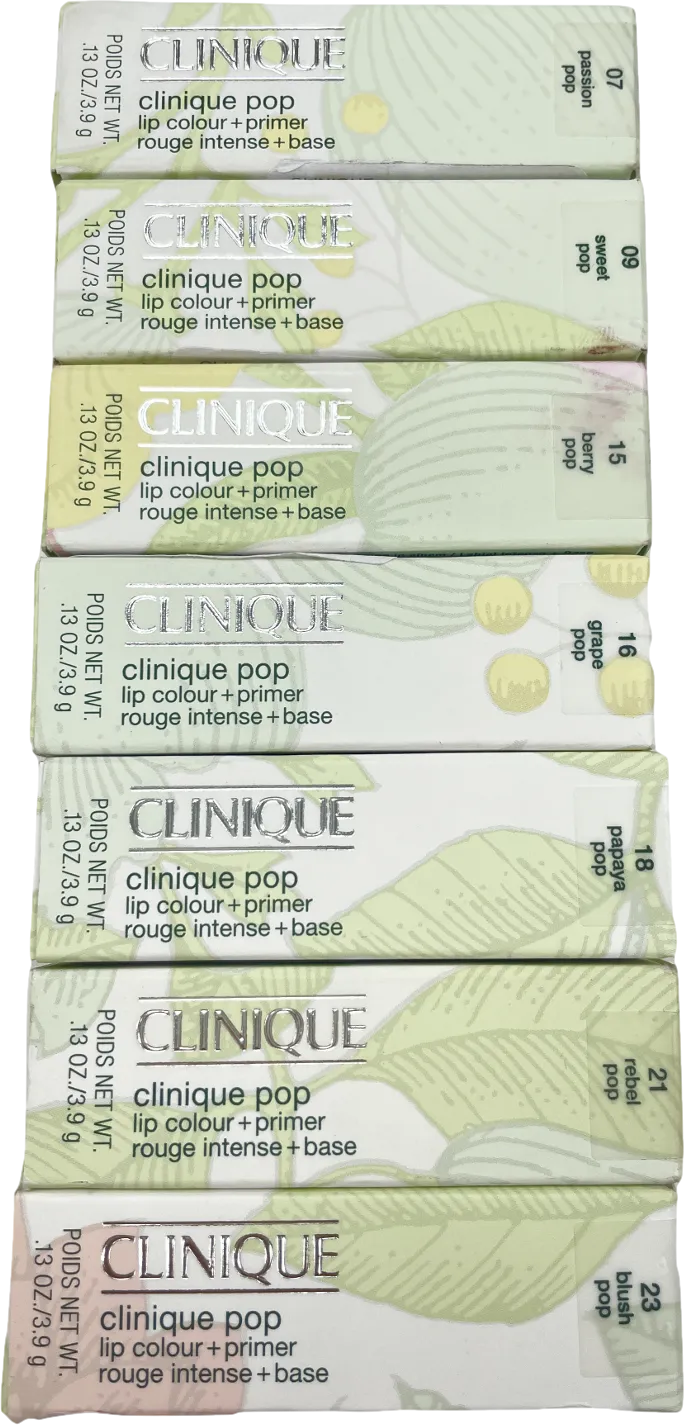 Clinique Pop Lip Colour And Primer Lipstick 16 Grape Pop 3.9g