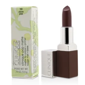 Clinique Pop Matte Lip Colour   Primer 10 Clove Pop 3.9g