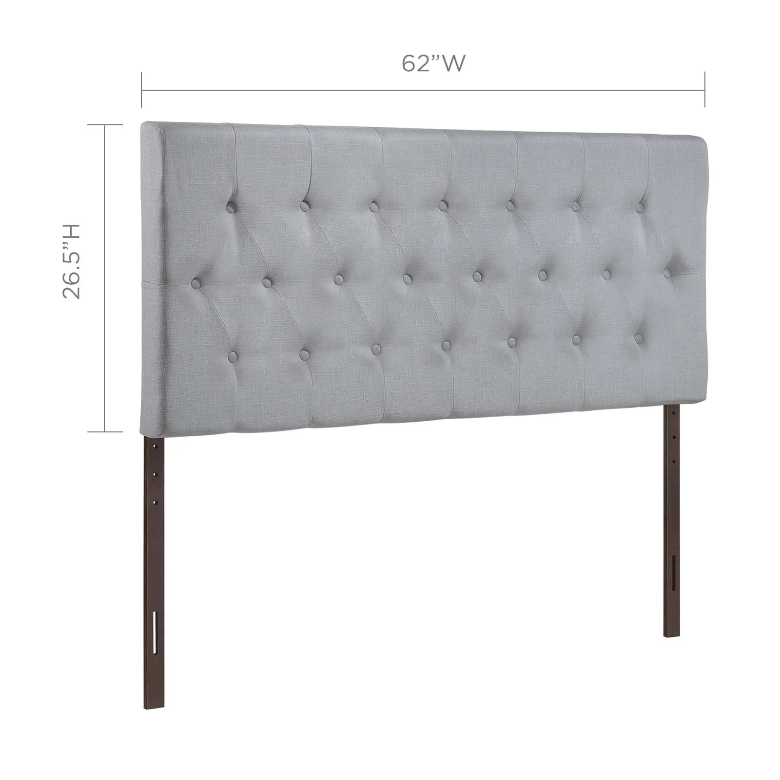 Clique Upholstered Fabric Headboard