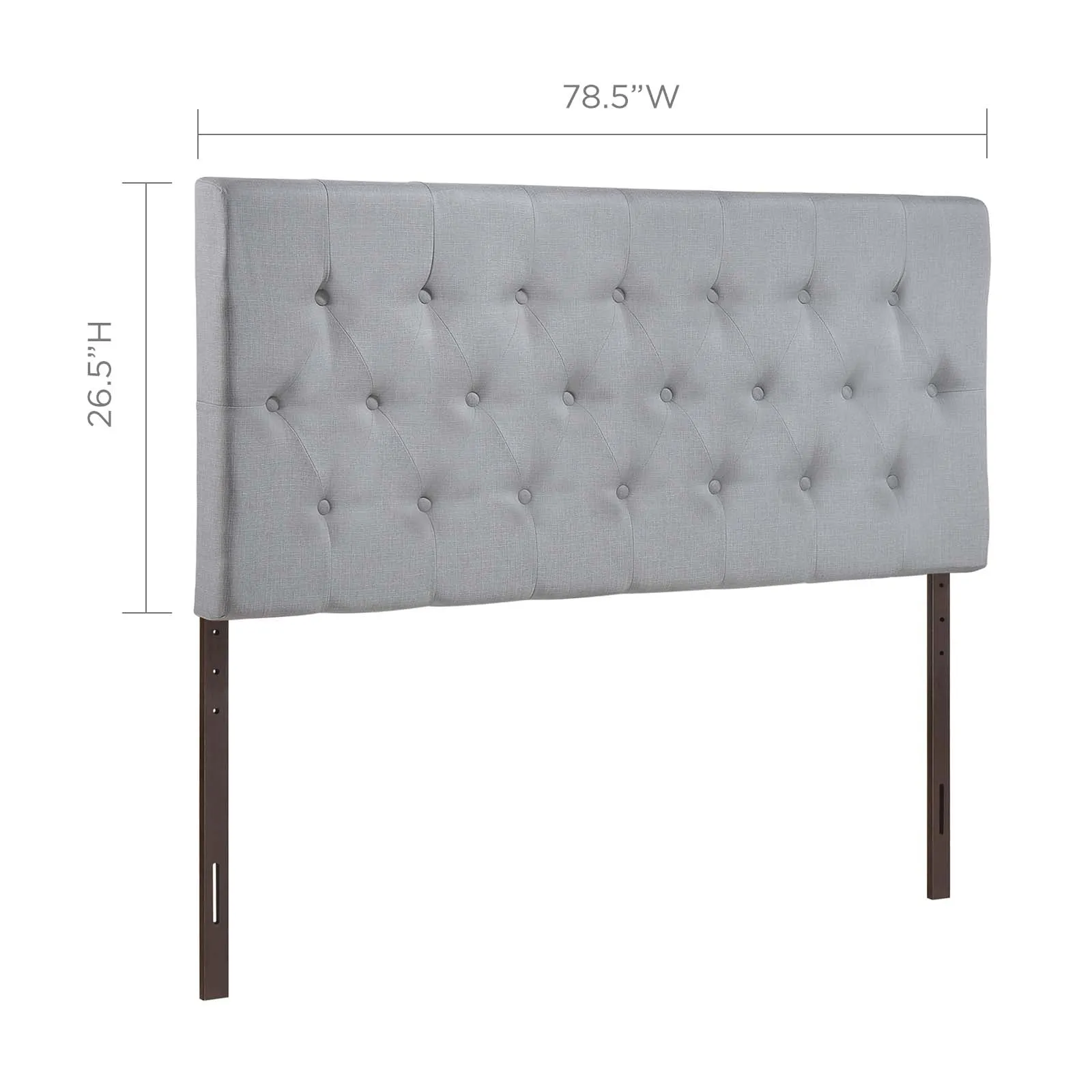 Clique Upholstered Fabric Headboard