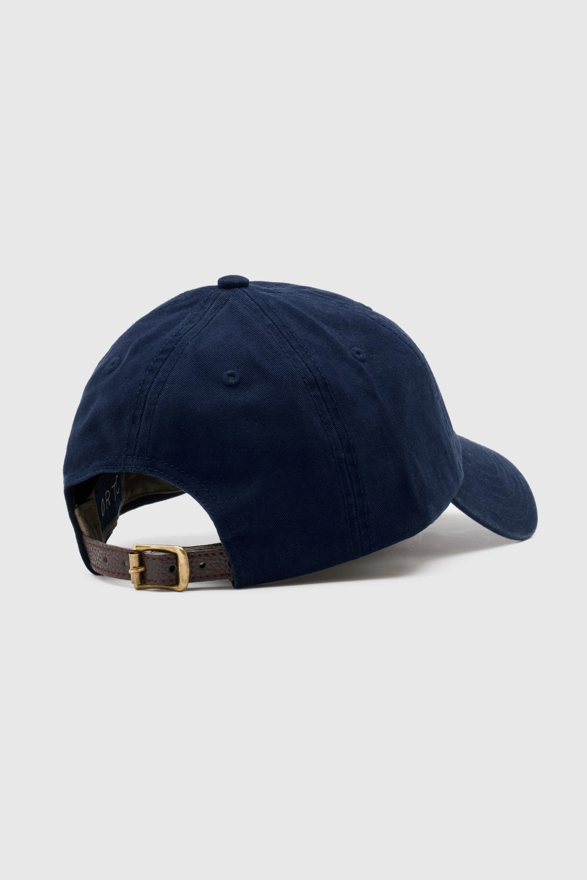 Collegiate Letter Cap Navy