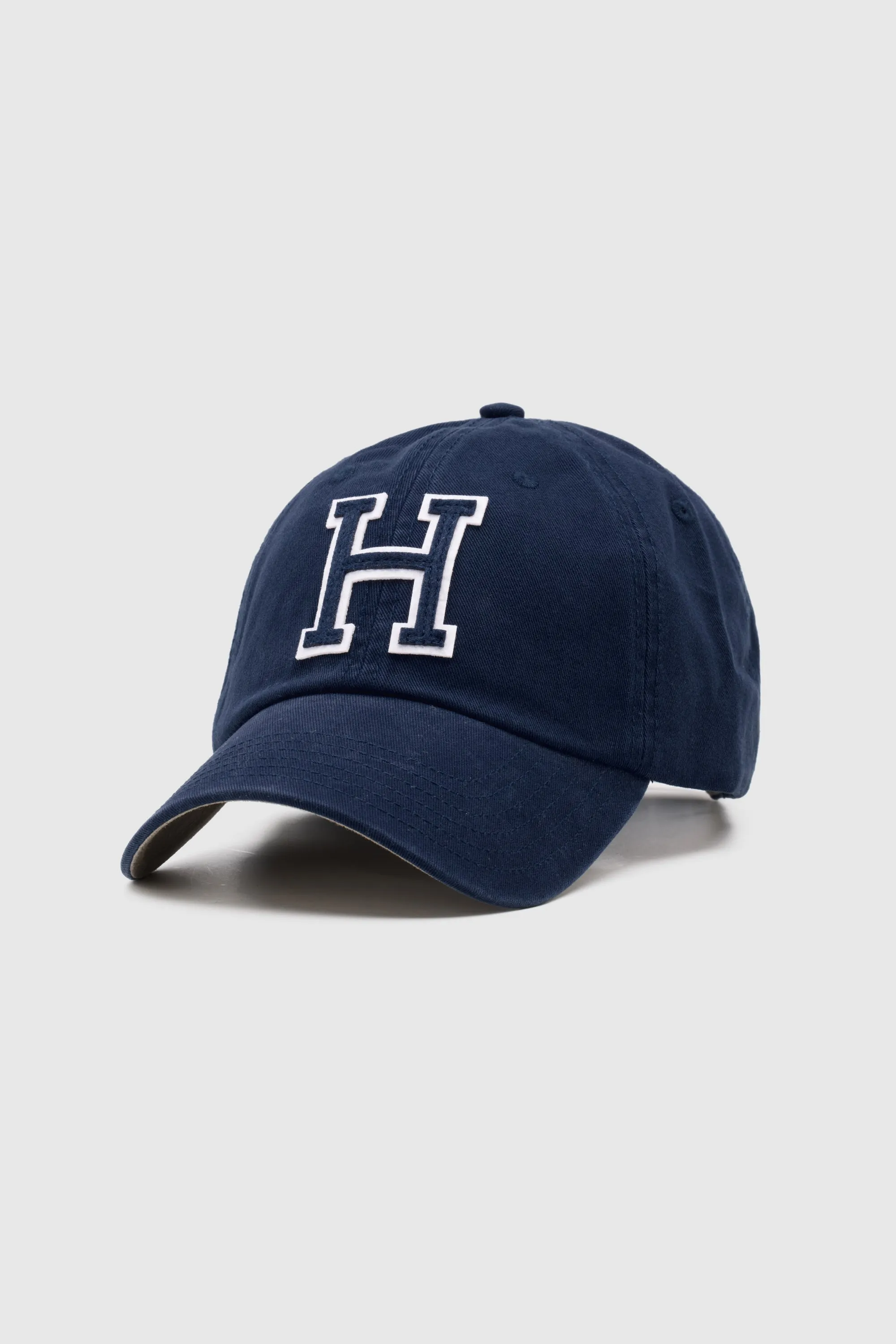 Collegiate Letter Cap Navy