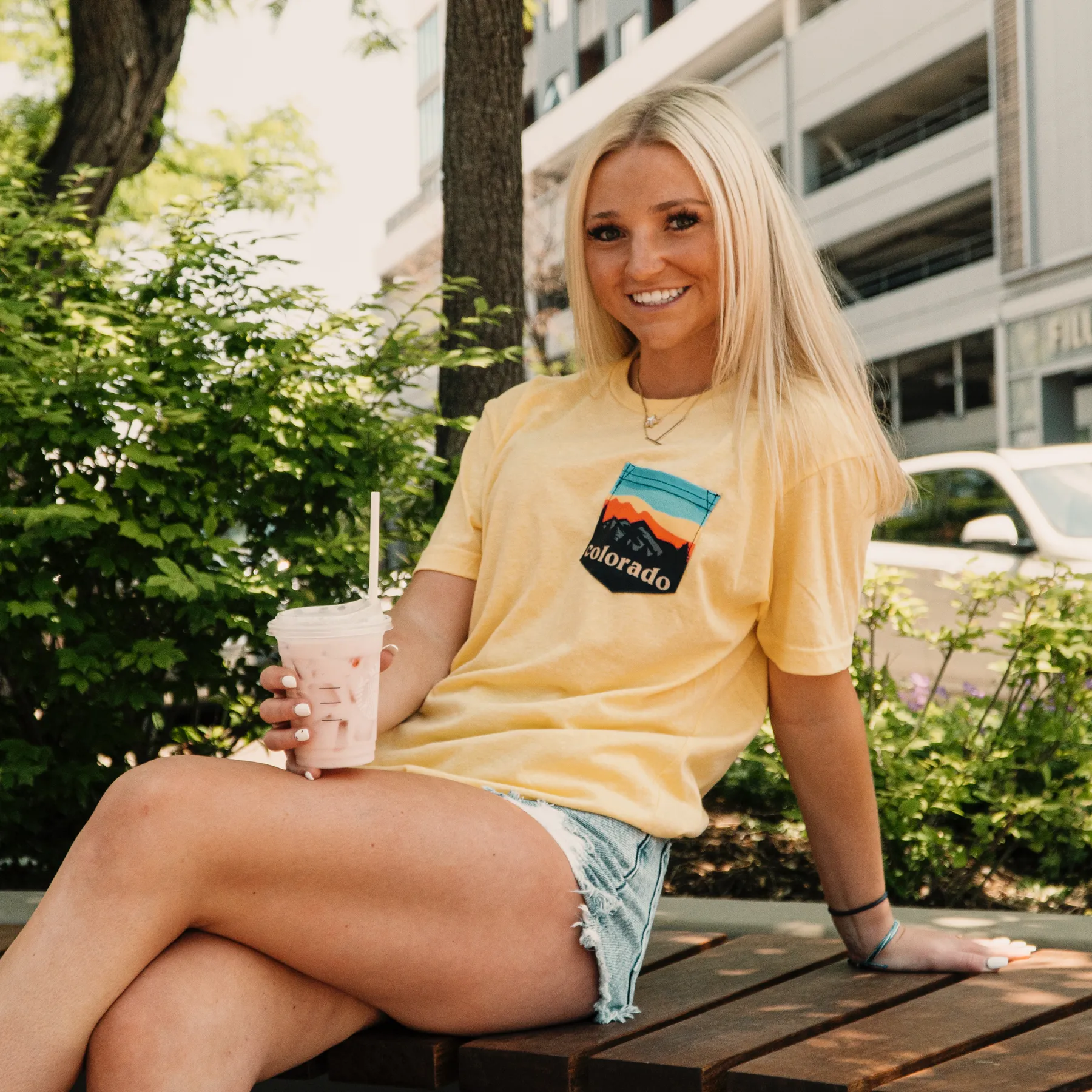 Colorado Landscape Pocket T-Shirt