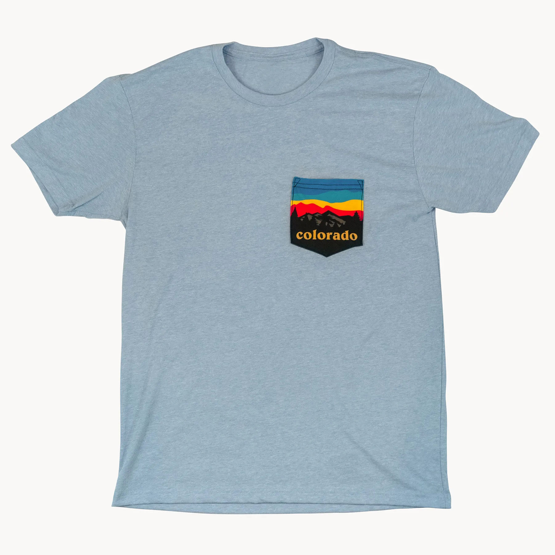 Colorado Landscape Pocket T-Shirt