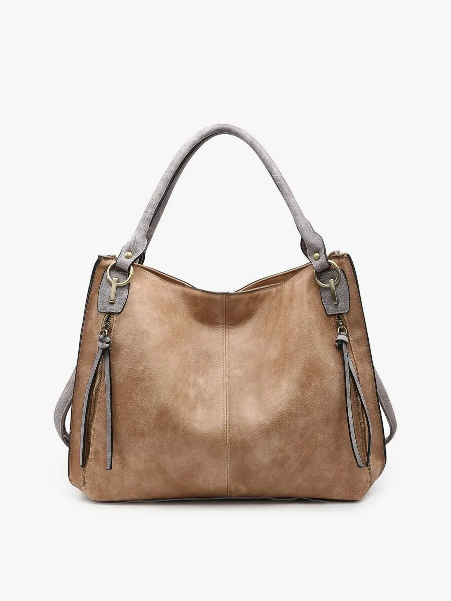 Connar Vegan Distressed Tote