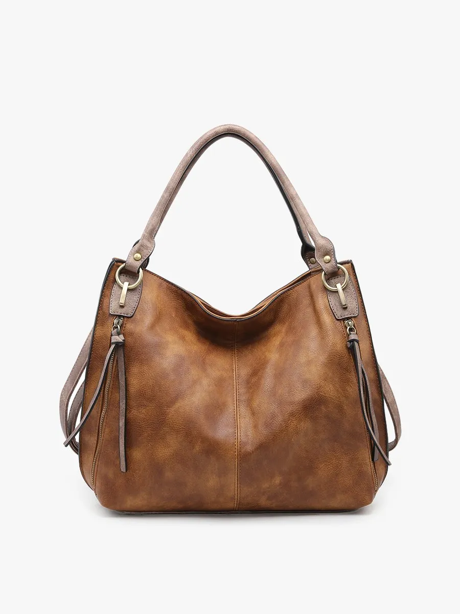 Connar Vegan Distressed Tote