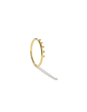 Couronne ring <br>Solid gold