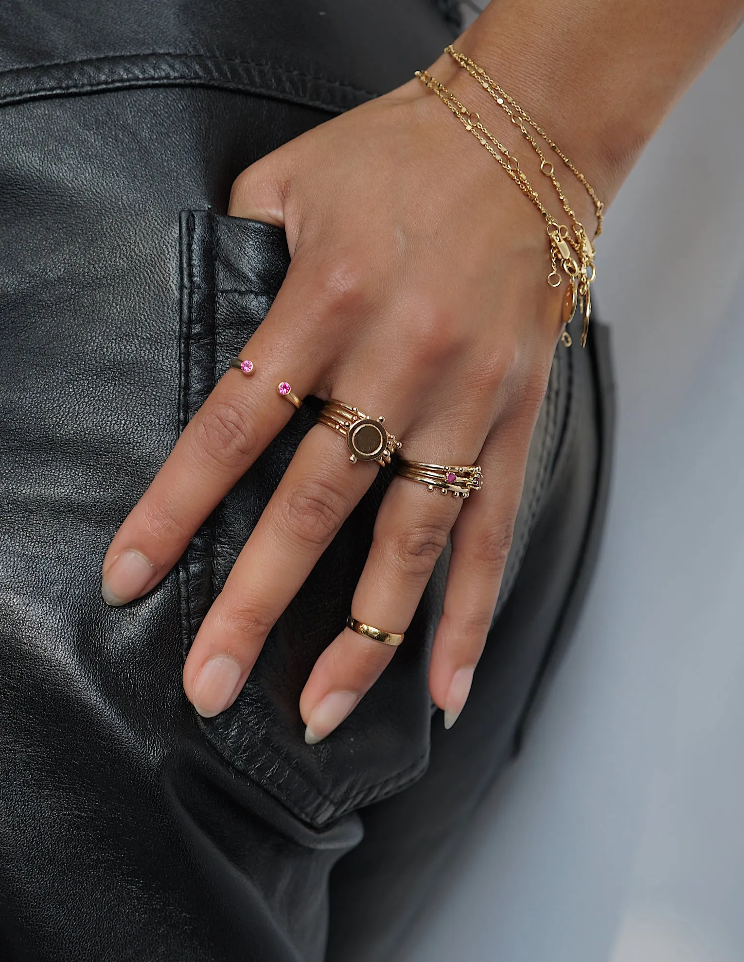 Couronne ring <br>Solid gold