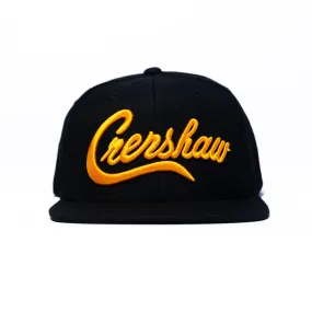 Crenshaw Limited Edition Snapback - Black/Yellow