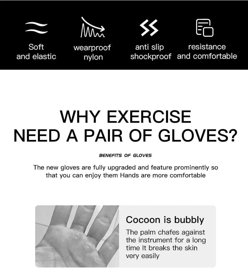 Cycling Anti-slip Anti-sweat Men Women Half Finger Gloves Breathable Anti-shock Sports Gloves MTB Bike Bicycle Glove