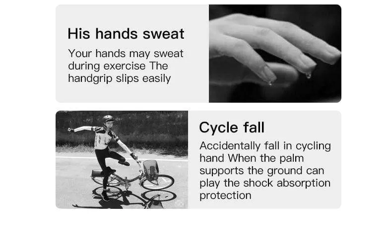 Cycling Anti-slip Anti-sweat Men Women Half Finger Gloves Breathable Anti-shock Sports Gloves MTB Bike Bicycle Glove