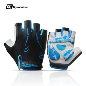 Cycling Anti-slip Anti-sweat Men Women Half Finger Gloves Breathable Anti-shock Sports Gloves MTB Bike Bicycle Glove