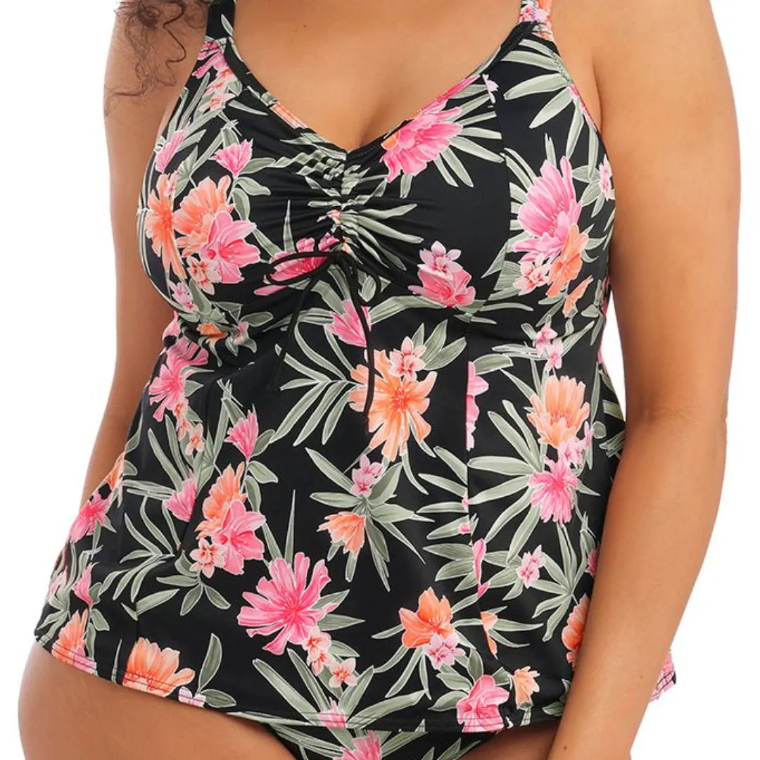 Dark Tropics Non Wired Moulded Tankini Top