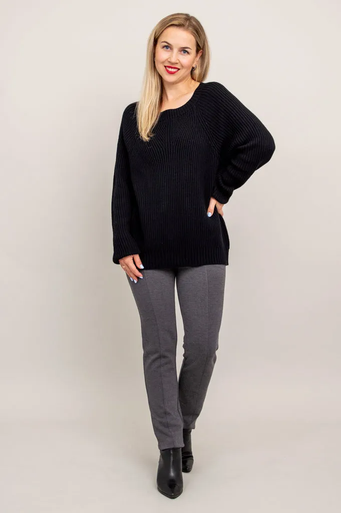 Davis Sweater, Black