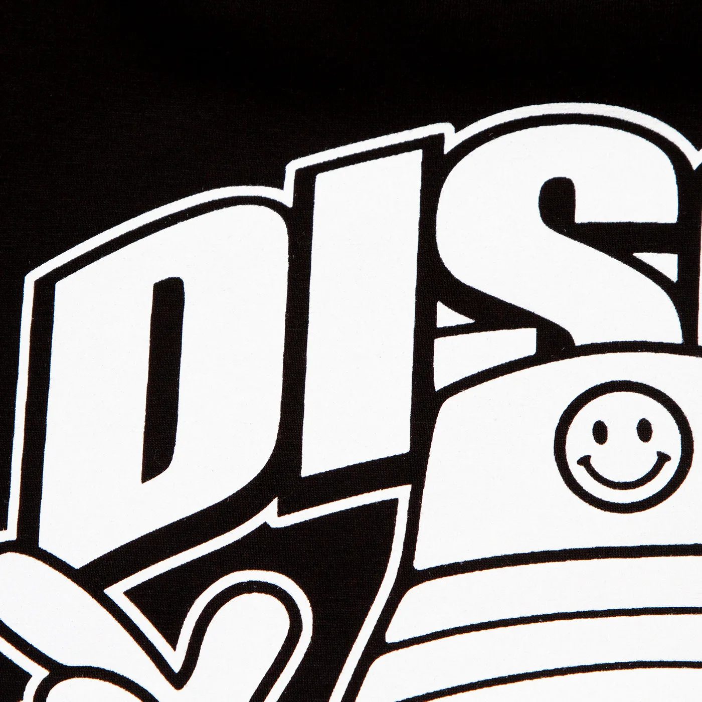 Discoff Biscuit Back Print - Tshirt - Black