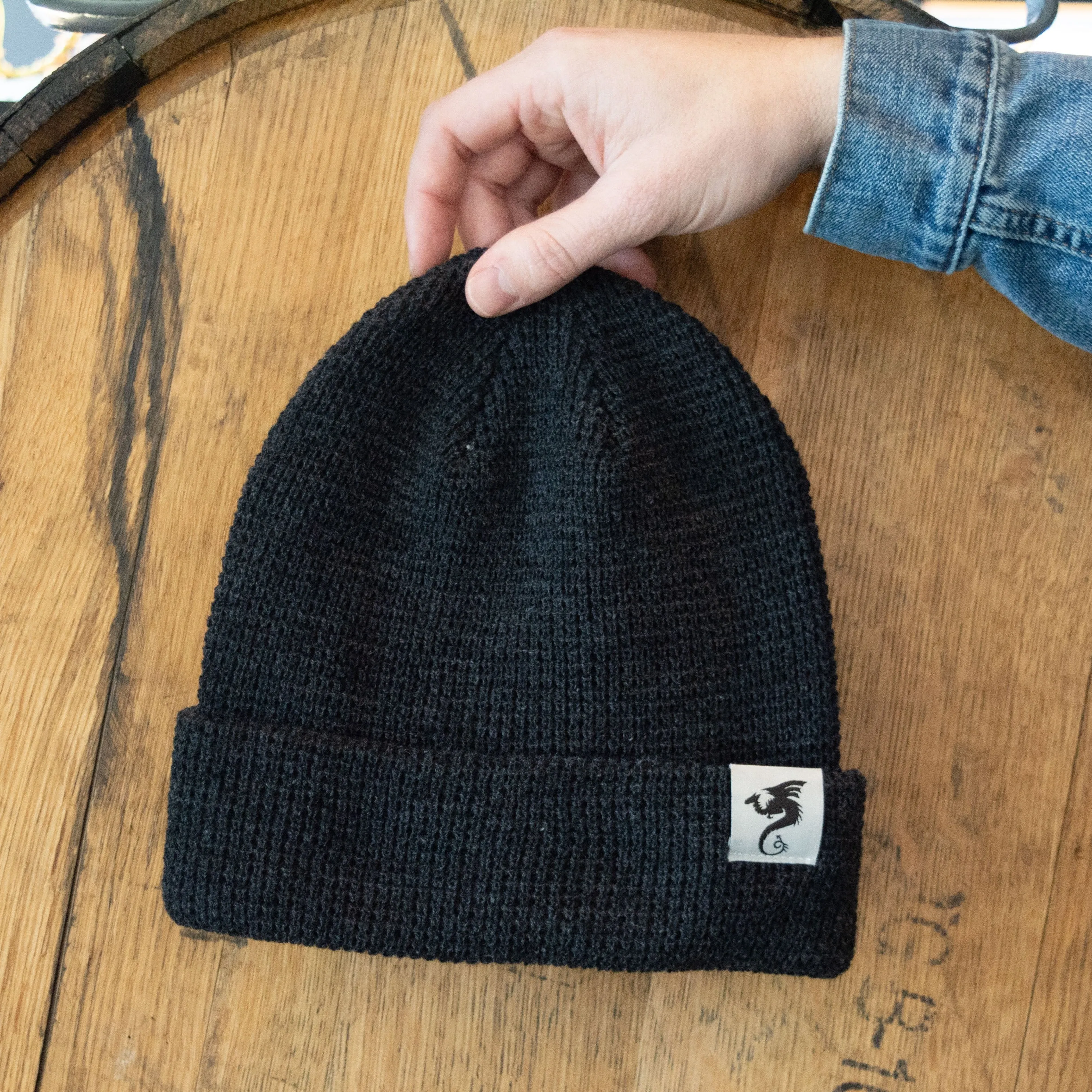 Dragon's Milk Black Beanie