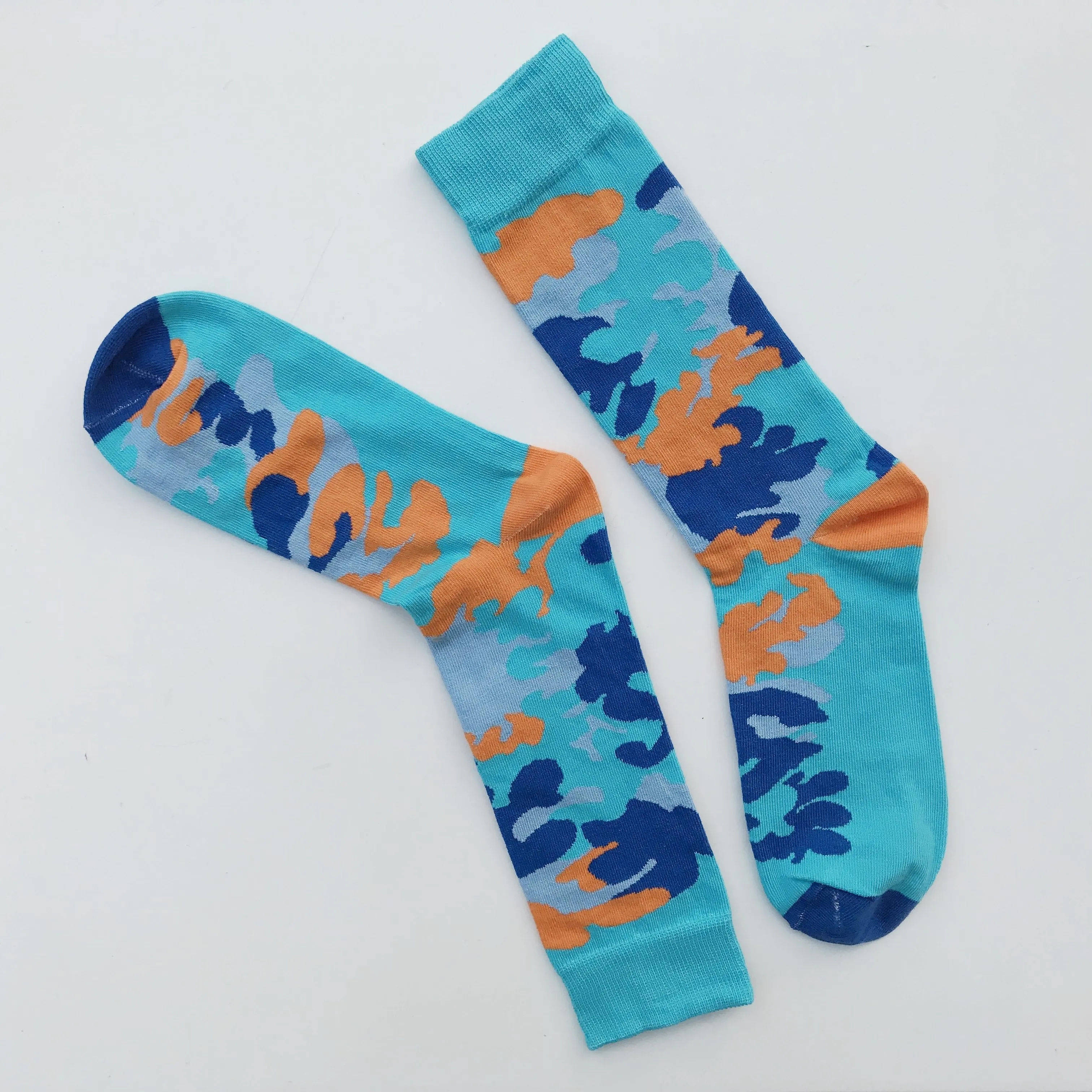 Dress Socks- Bright Days Line - Camouflage Under Water