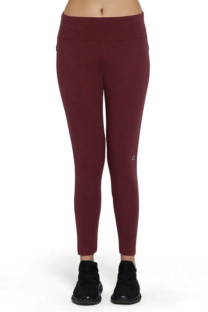 Elements Leggings - Pomegranate Marl