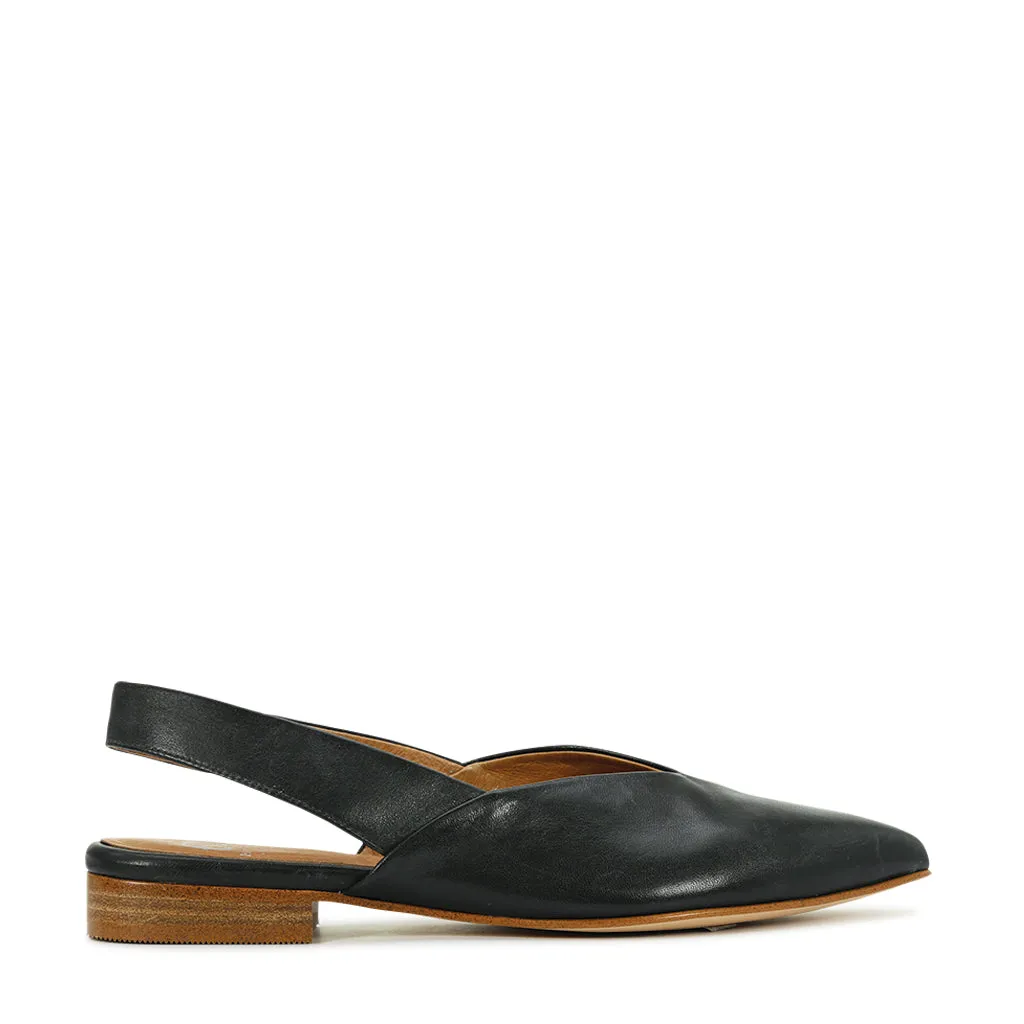 Emir Leather Sling Back