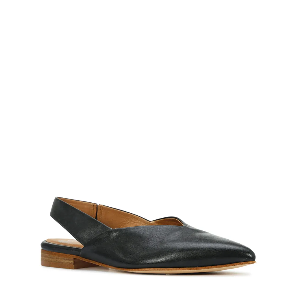 Emir Leather Sling Back