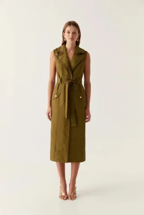 Encompass Utility Midi Dress