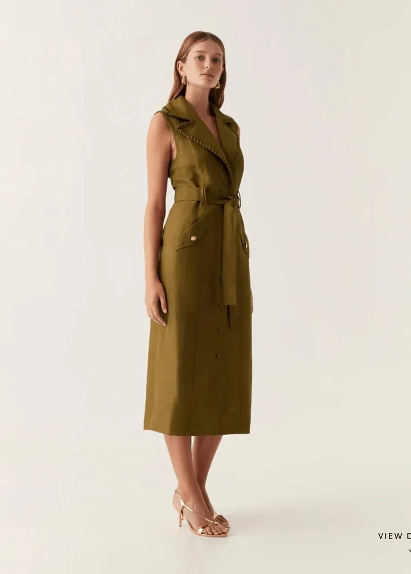 Encompass Utility Midi Dress