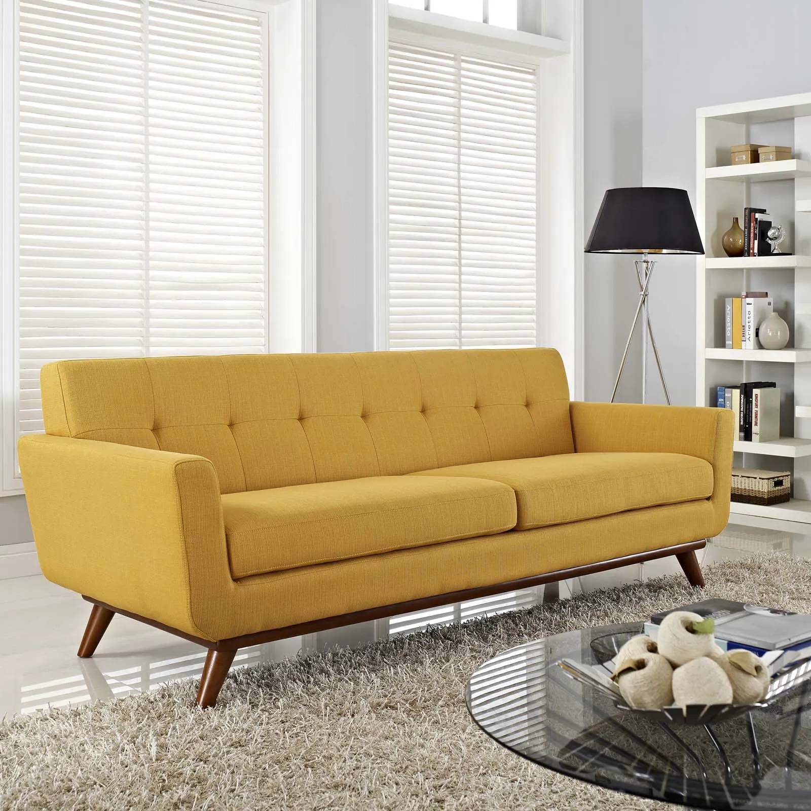 Engage Upholstered Fabric Sofa