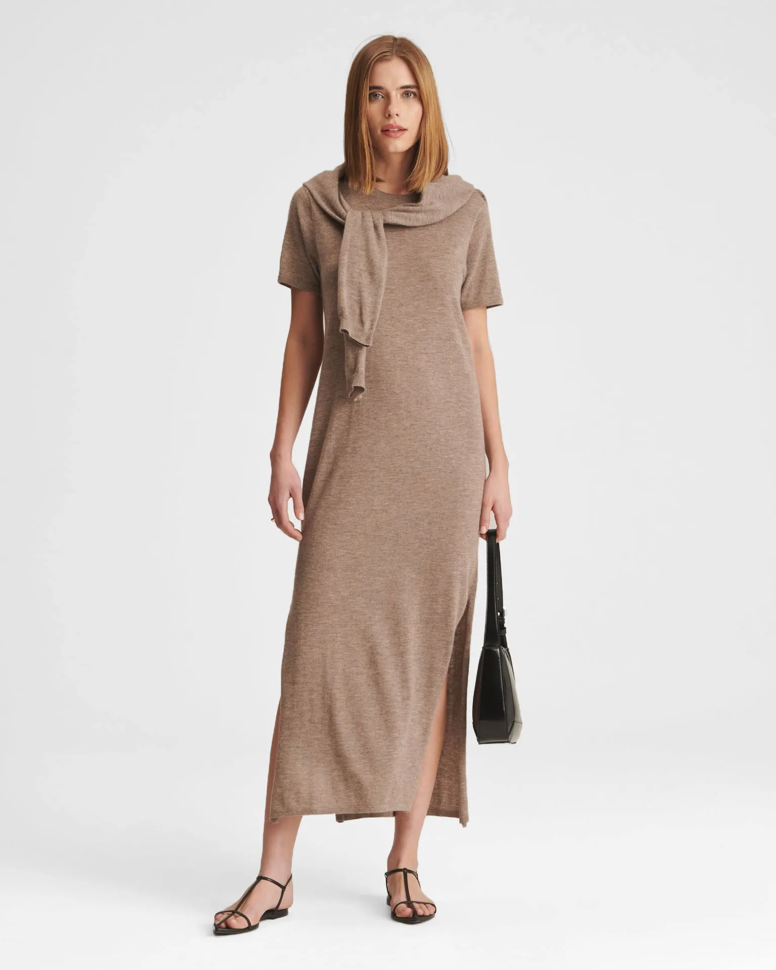 Fancy Cashmere T-Shirt Dress