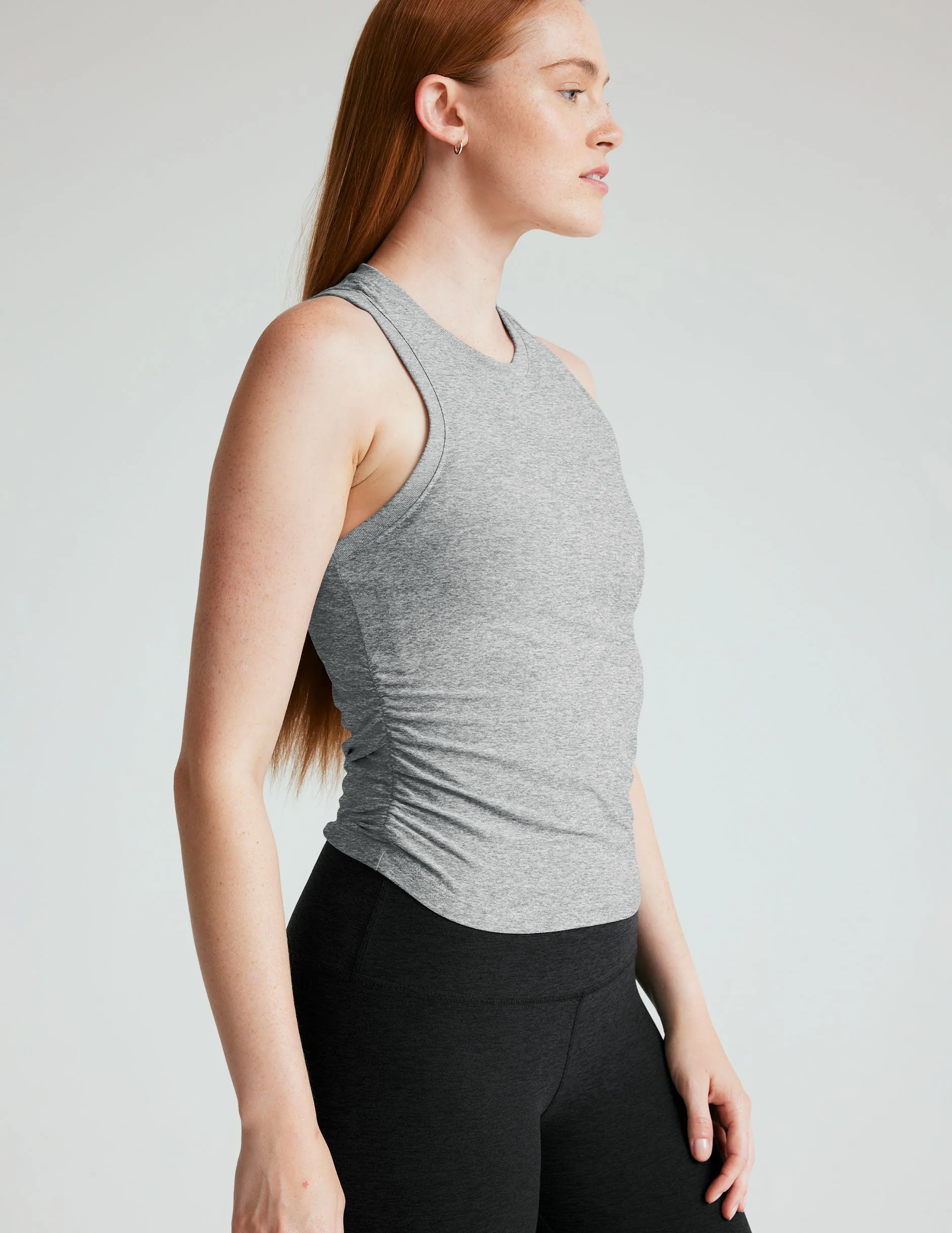 Featherweight Your Fit Shirred Tank