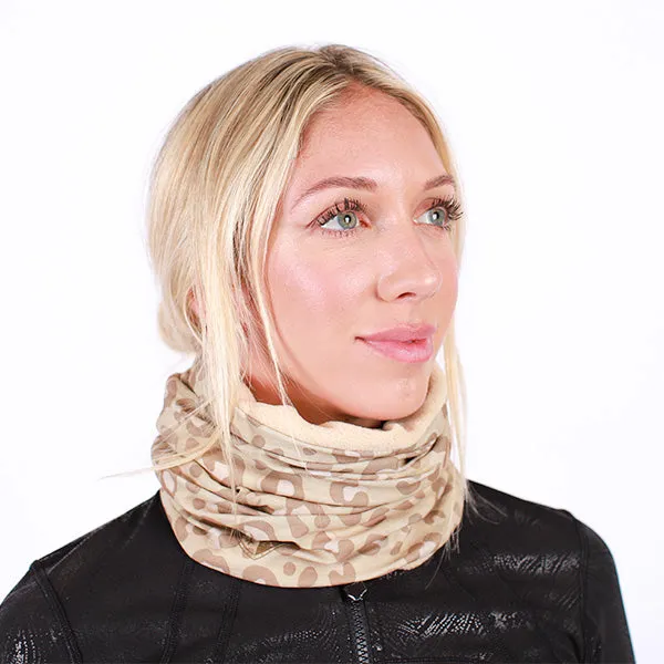 Fleece Face Shields® | Tonal Cheetah