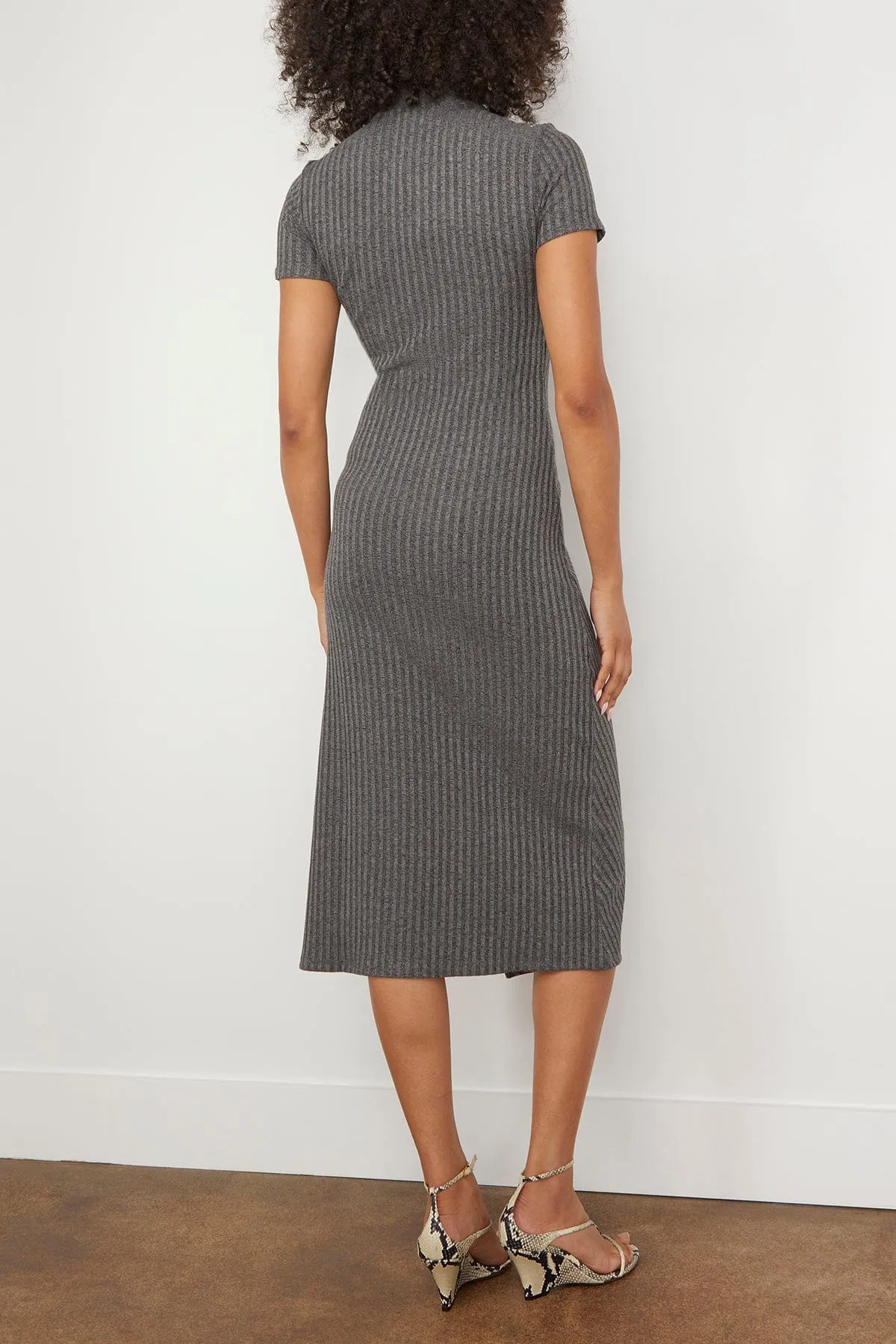 Flint Dress in Charcoal Multi