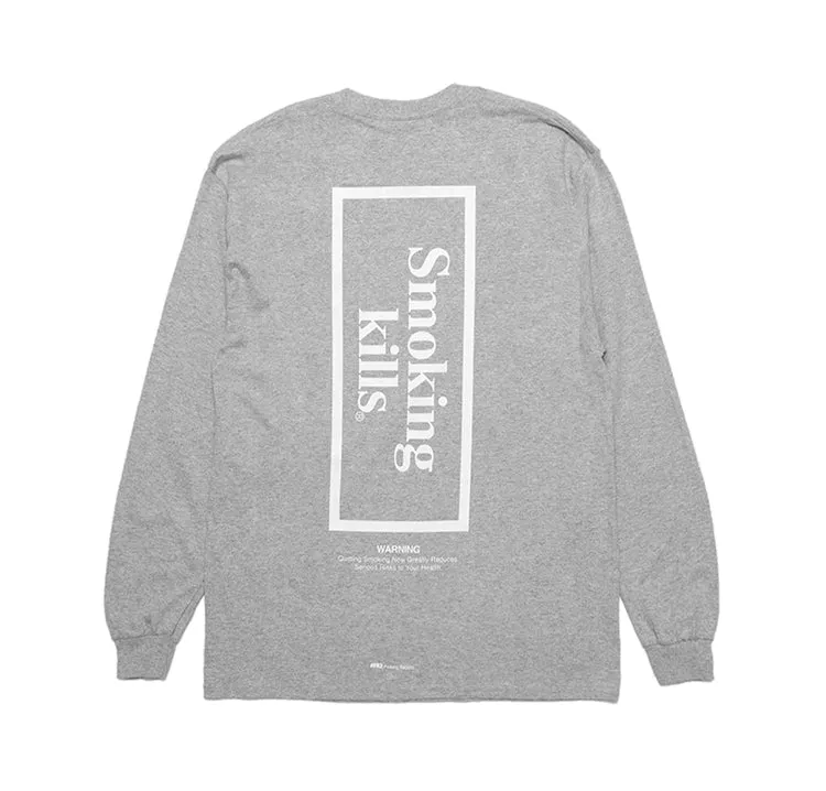 #FR2 Smoking Kills Box Logo LS Tee Tshirt