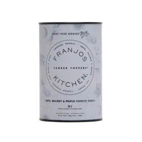 Franjos Kitchen Tanker Topper Lactation Crunchy Muesli -  Date, Walnut and Maple