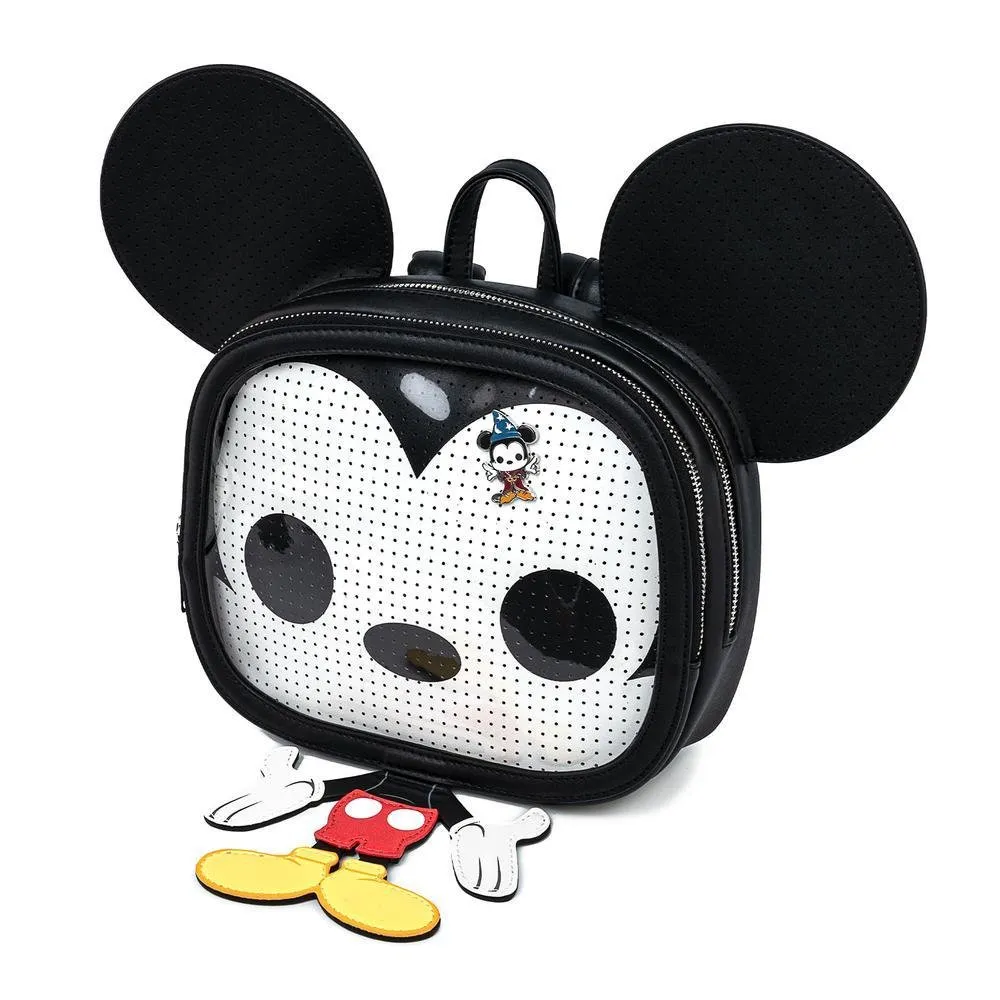 Funko POP! Loungefly Disney Mickey Mouse Pin Trader Cosplay Mini Backpack