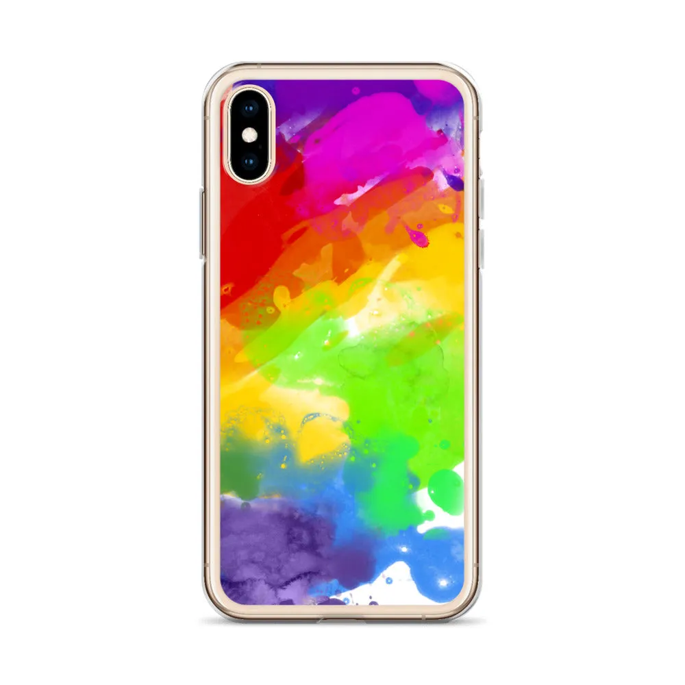 Gay Watercolour iPhone Case