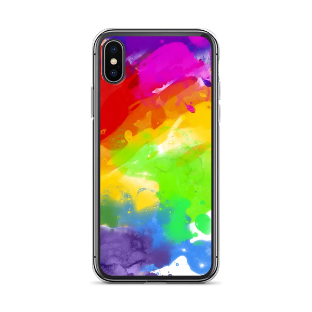 Gay Watercolour iPhone Case