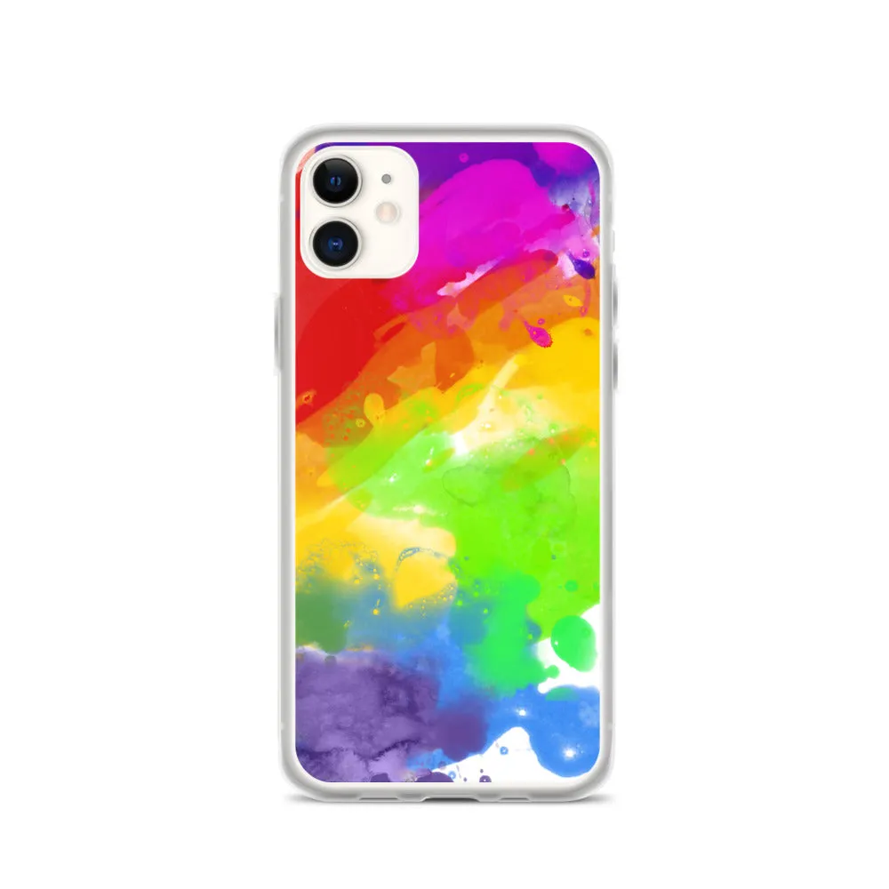 Gay Watercolour iPhone Case