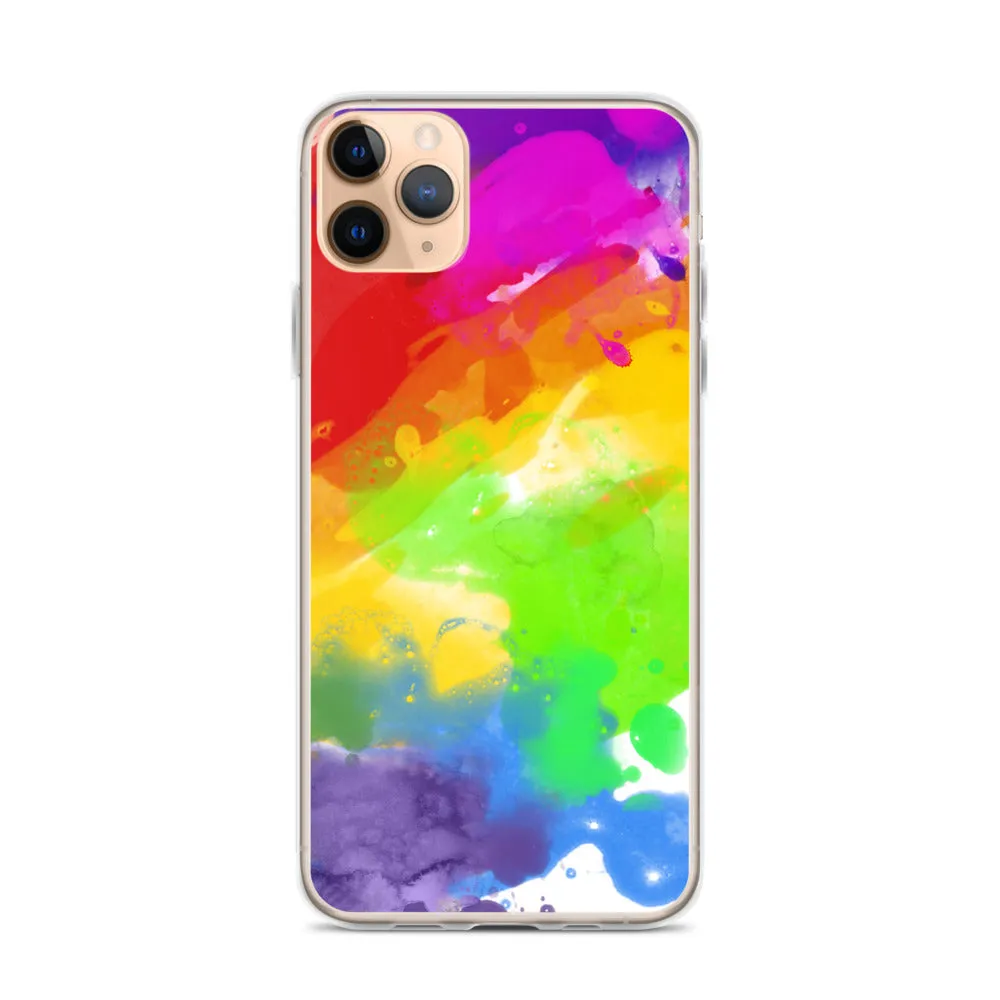 Gay Watercolour iPhone Case