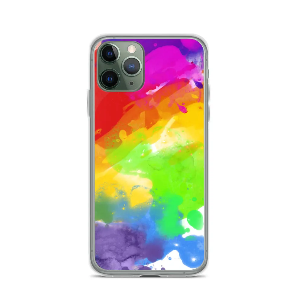 Gay Watercolour iPhone Case