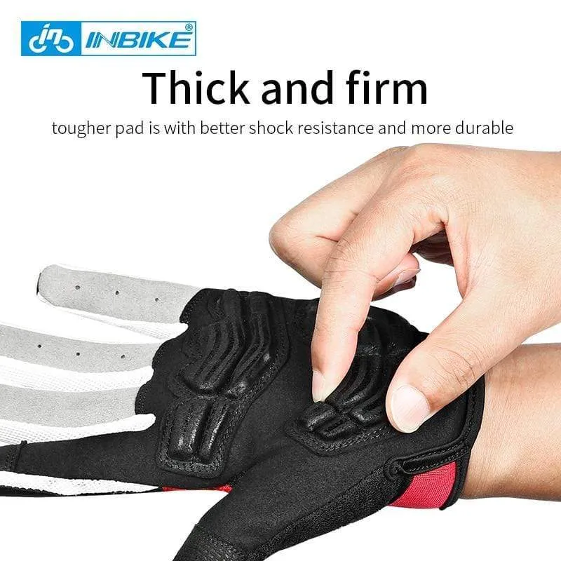 Gel Padded Cycling Gloves Full Finger Road Bicycle Outdoor Sports Skiing Gloves Men Women Racing Climbing MTB Bike Gloves