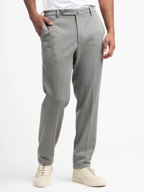 Grey Straight Leg Trousers