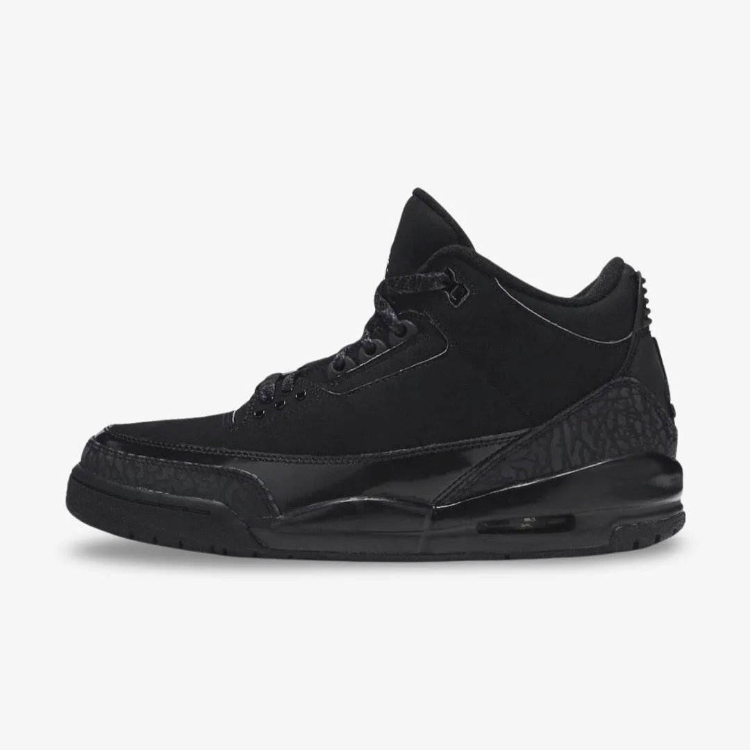 (GS) Air Jordan 3 Retro 'Black Cat' (2024)