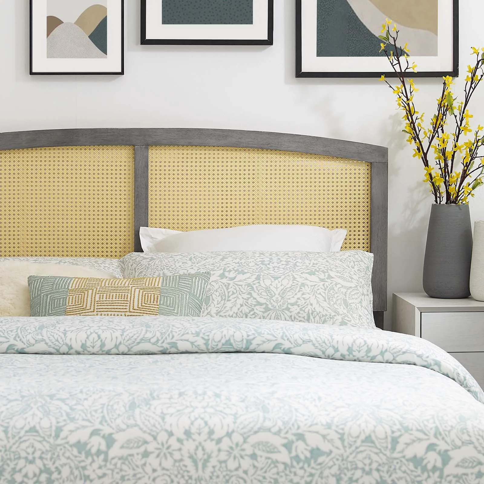 Halcyon Cane Full Headboard